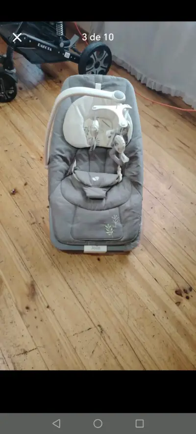Coche de bebé marca bebeglo, dakotamorado plegable - miniatura 4