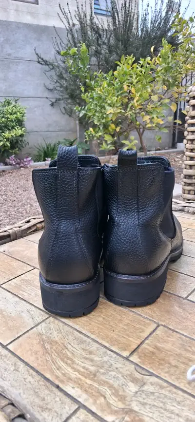 BOTINES ESTILO CHELSEA CUERO GRANULADO ECCO 40 - miniatura 5