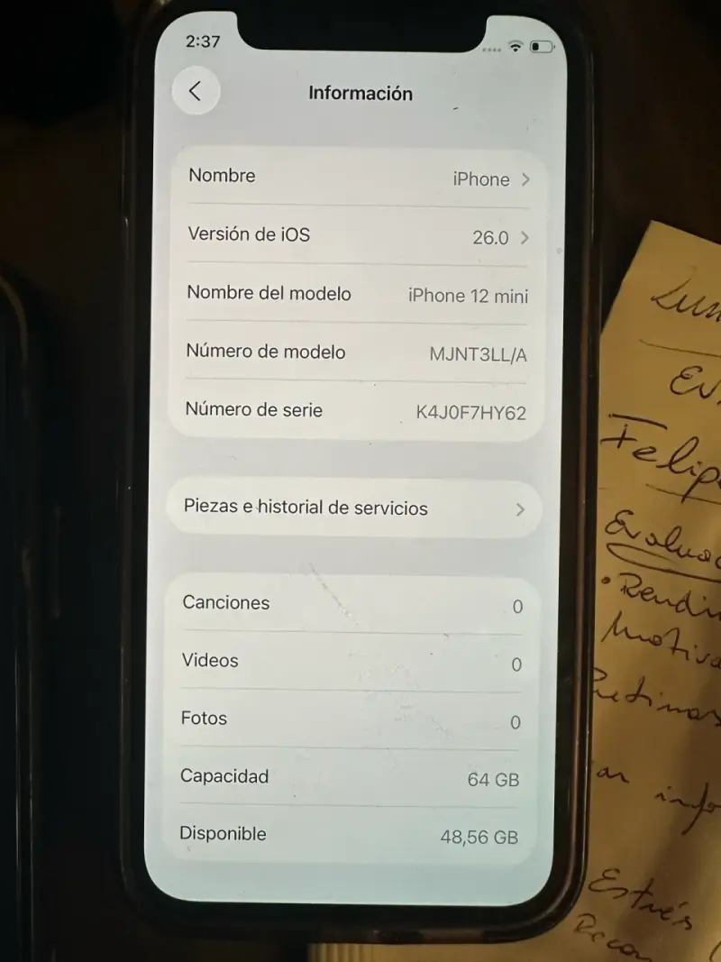 iPhone 12 mini 64Gb Morado - 5