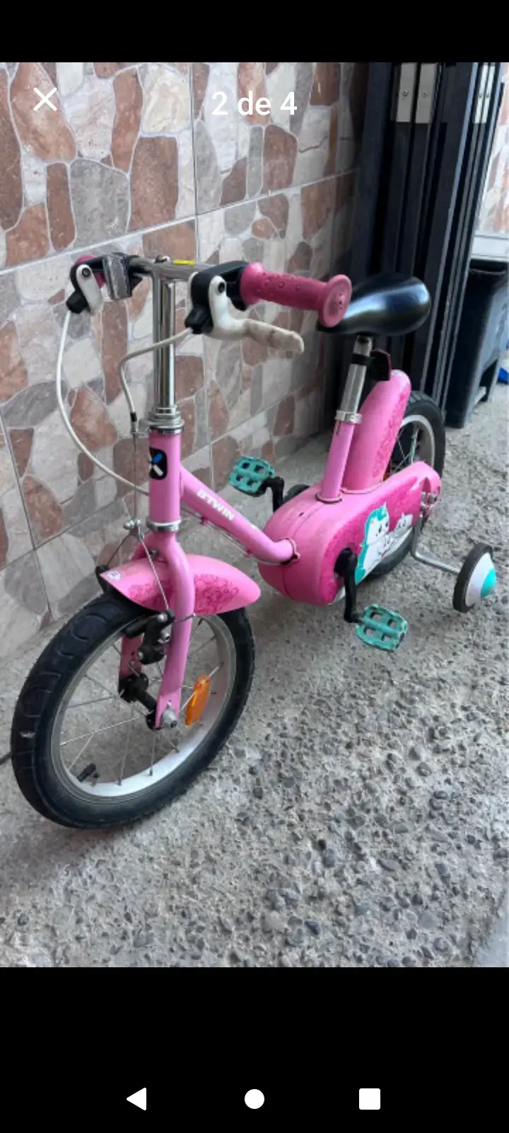 Bicicleta infantil Niña 14 pulgadas - 2