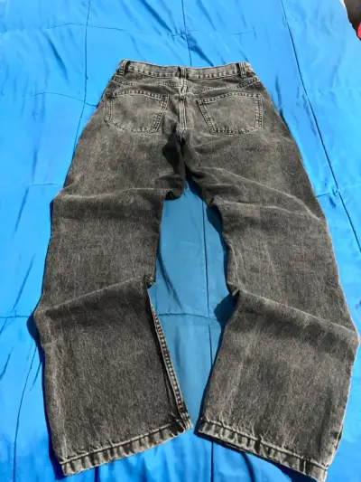 Jeans negros desgastados unisex! - miniatura 2