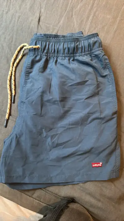 Traje de baño Levi's azul marino con cordón - miniatura 2