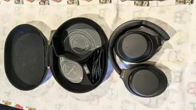 Audífonos Sony WH-1000XM4 inalámbricos negros - miniatura 4