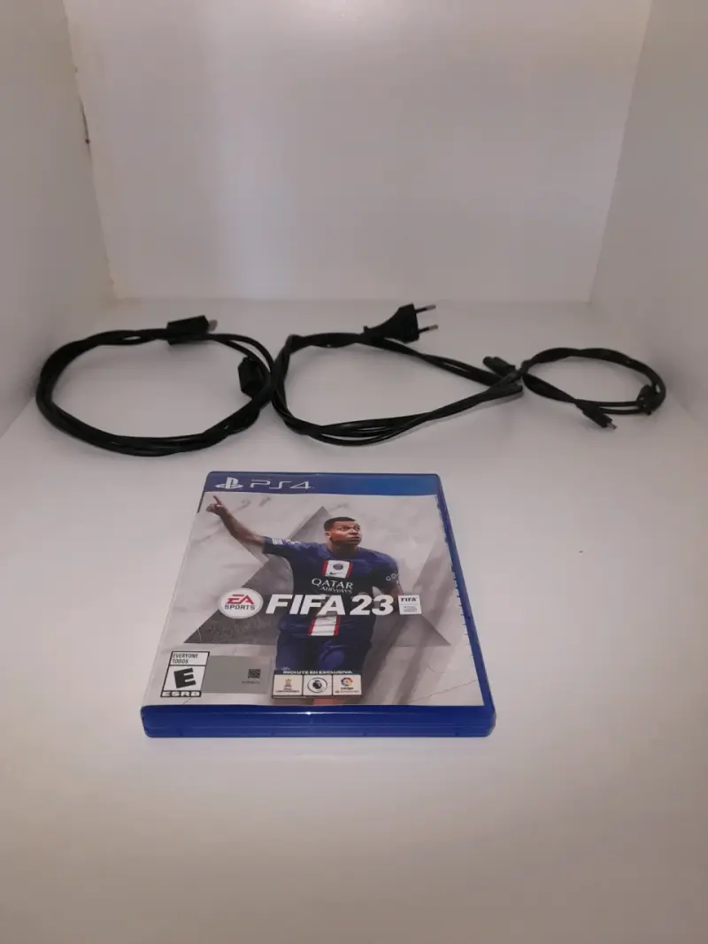 Ps4 1tb + 2 mandos + juego + cables - 6