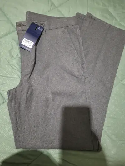 Pantalón gris talla 48 para hombre - miniatura 2