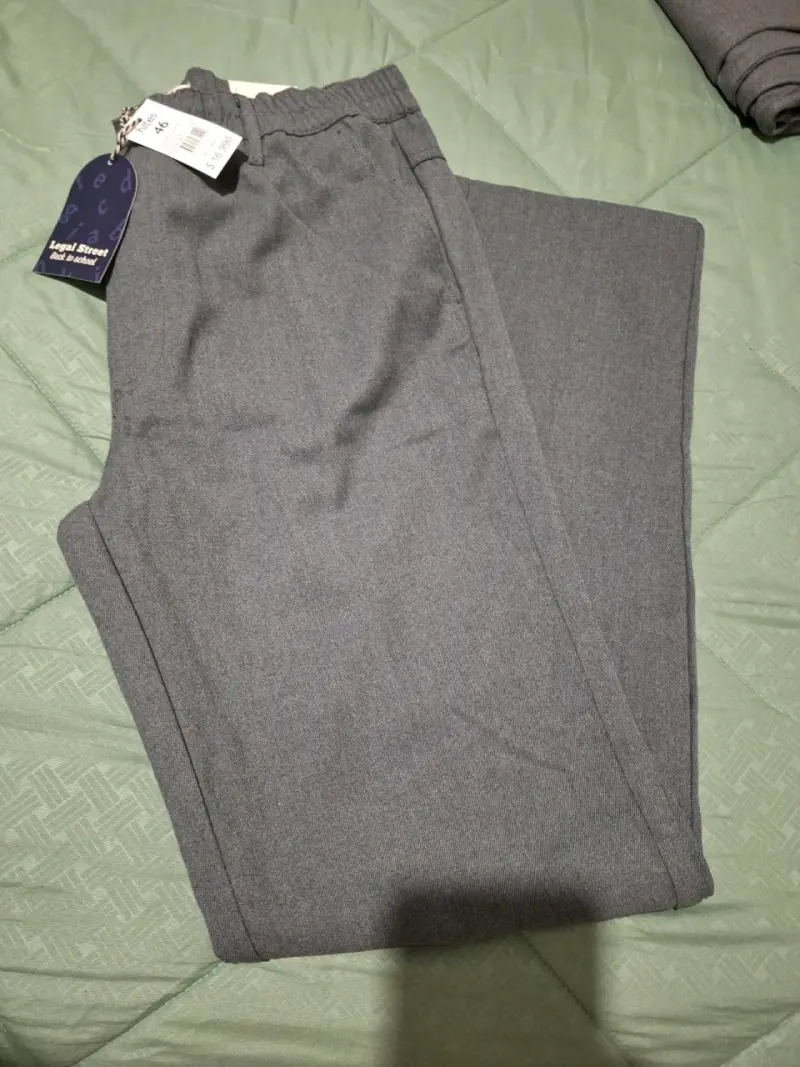 Pantalón gris talla 48 para hombre - 3