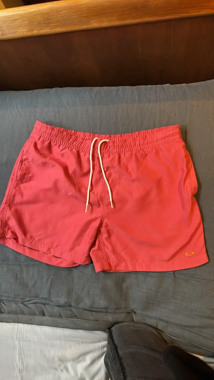 Traje de baño rojo para hombre - 1