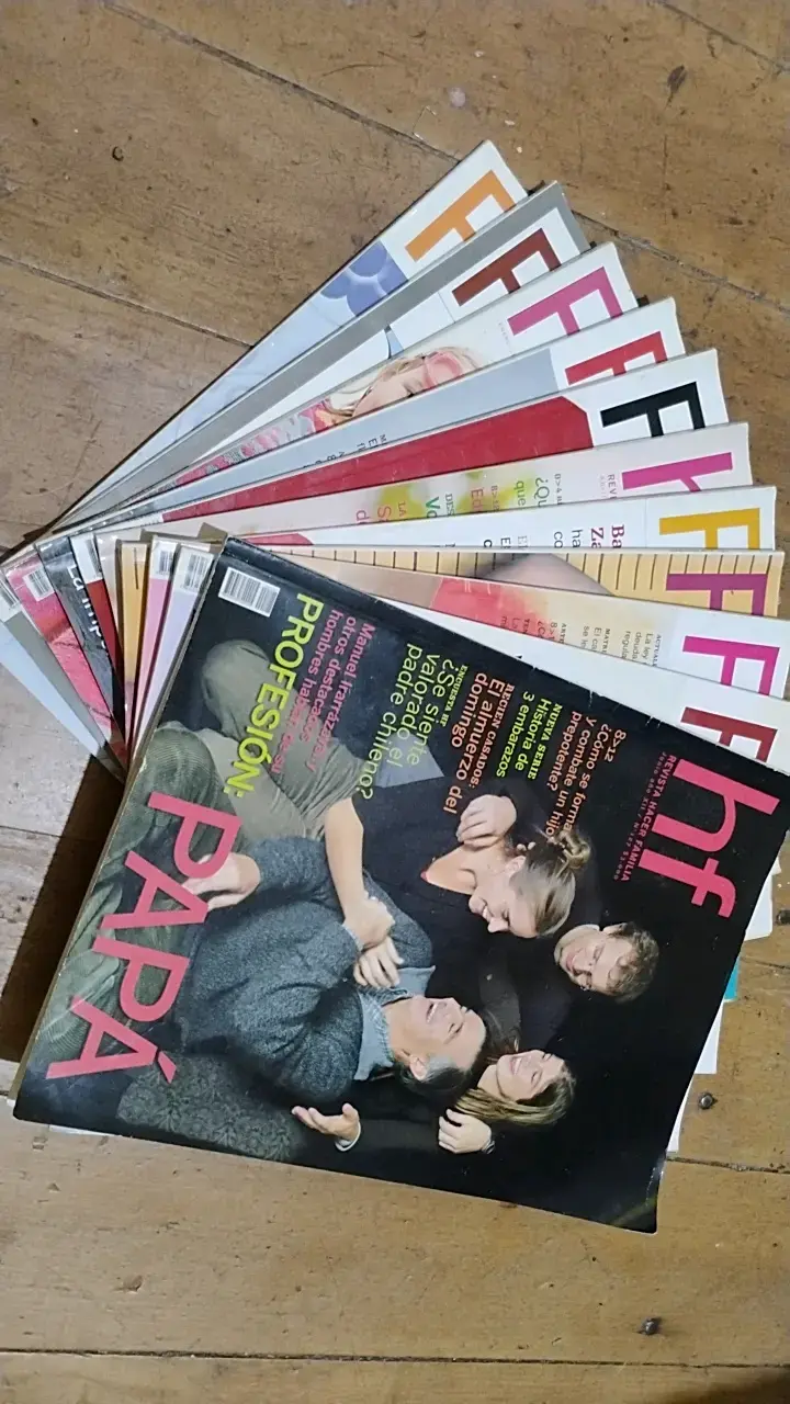 Lote de 11 revistas HF Hacer Familia para padres - 1