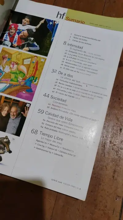 Lote de 11 revistas HF Hacer Familia para padres - miniatura 3
