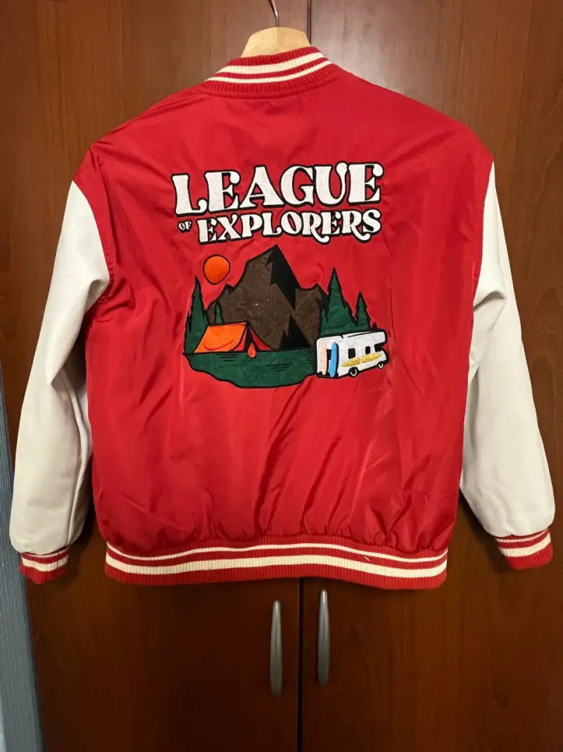 Chaqueta Zara roja con parches niño talla 10 - 3