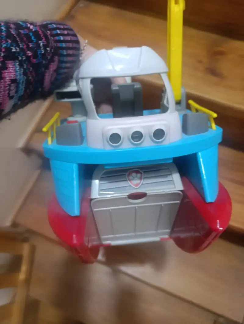 Barco de juguete Patrulla Canina con grúa - 6
