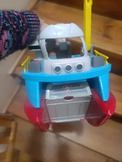 Barco de juguete Patrulla Canina con grúa - miniatura 6