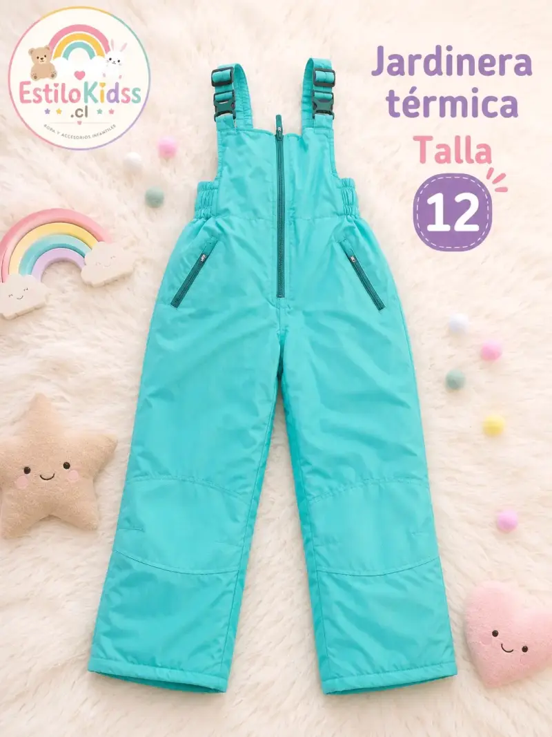Jardinera térmica infantil talla 12