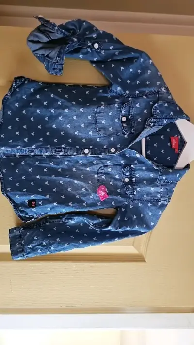 Camisa de mezclilla Disney para niña - miniatura 2