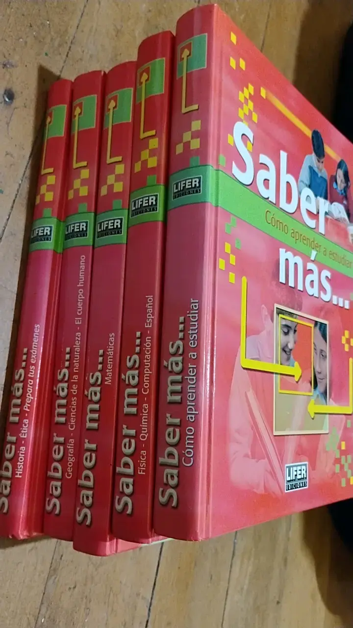 Colección de 5 libros Saber Más Lifer Ediciones - 1