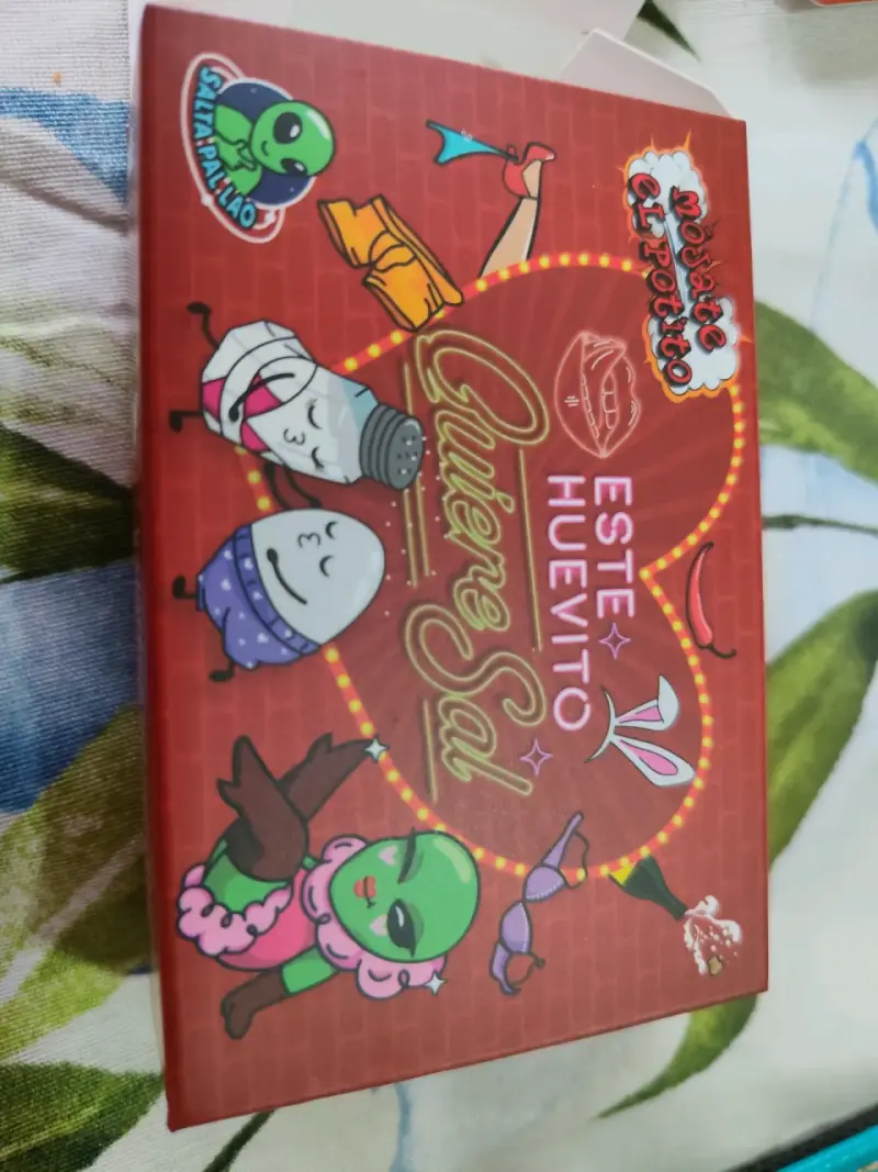Juego de cartas Este Huevito Quiere Sal NUEVO - 3