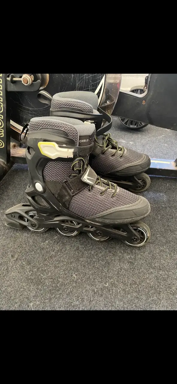 Patines en línea Oxelo negros talla 43