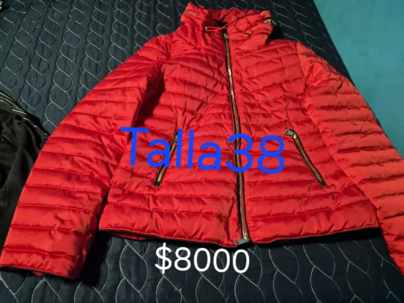 Chaqueta acolchada verde talla M - 2