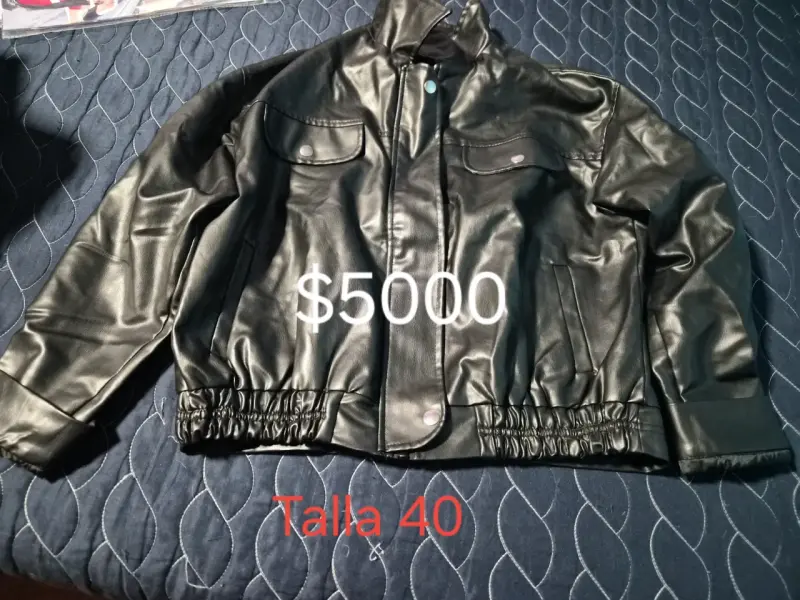 Chaqueta acolchada verde talla M - 3