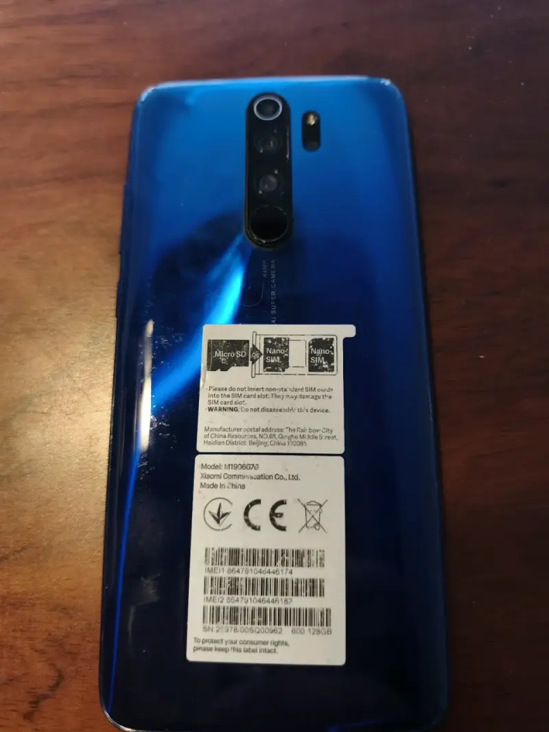 Smartphone Xiaomi Redmi Note 8 pro - 3