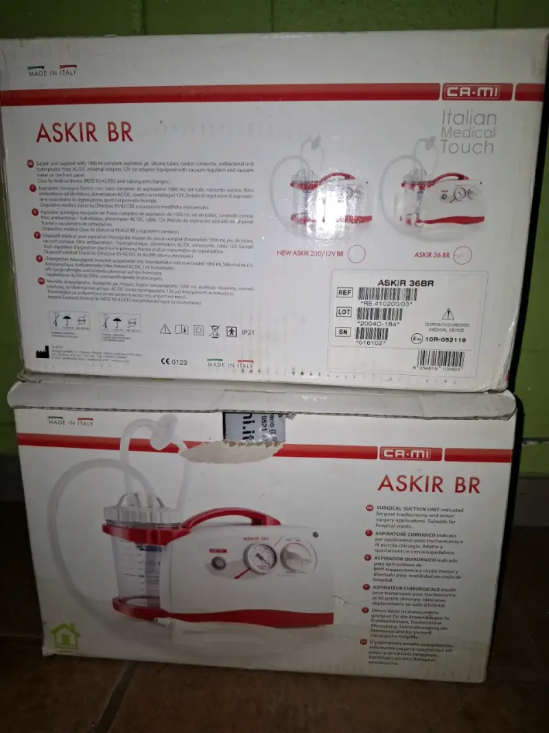 pirador quirúrgico portátil Askir BR - 3