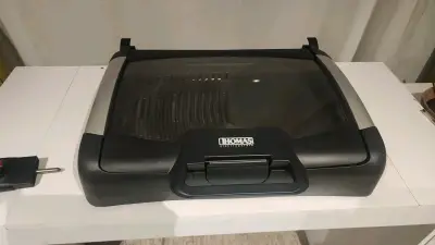 Parrilla eléctrica Thomas con tapa de vidrio - miniatura 3