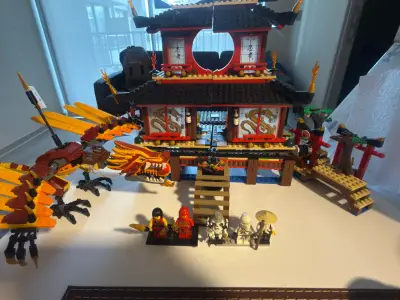Templo del fuego ninjago - miniatura 3
