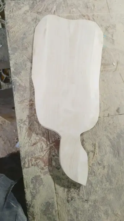 Tabla de madera artesanal decorativa - miniatura 2