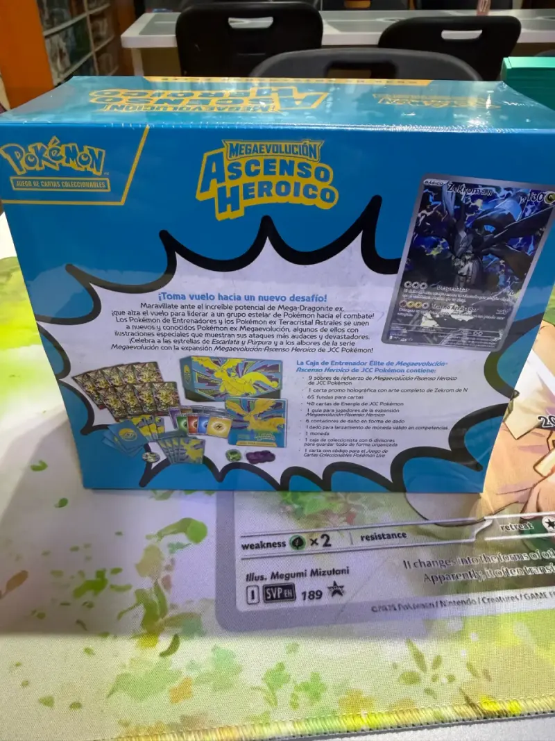 Elite Trainer Box (ETB) Pokémon TCG: Ascenso Heroi - 2