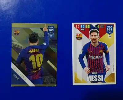 Tarjetas coleccionables de Lionel Messi FIFA 365 - miniatura 1