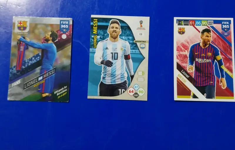 Tarjetas coleccionables de Lionel Messi FIFA 365 - 3