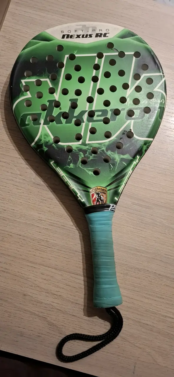 Pala de pádel Akkeron Nexus RC verde - 1