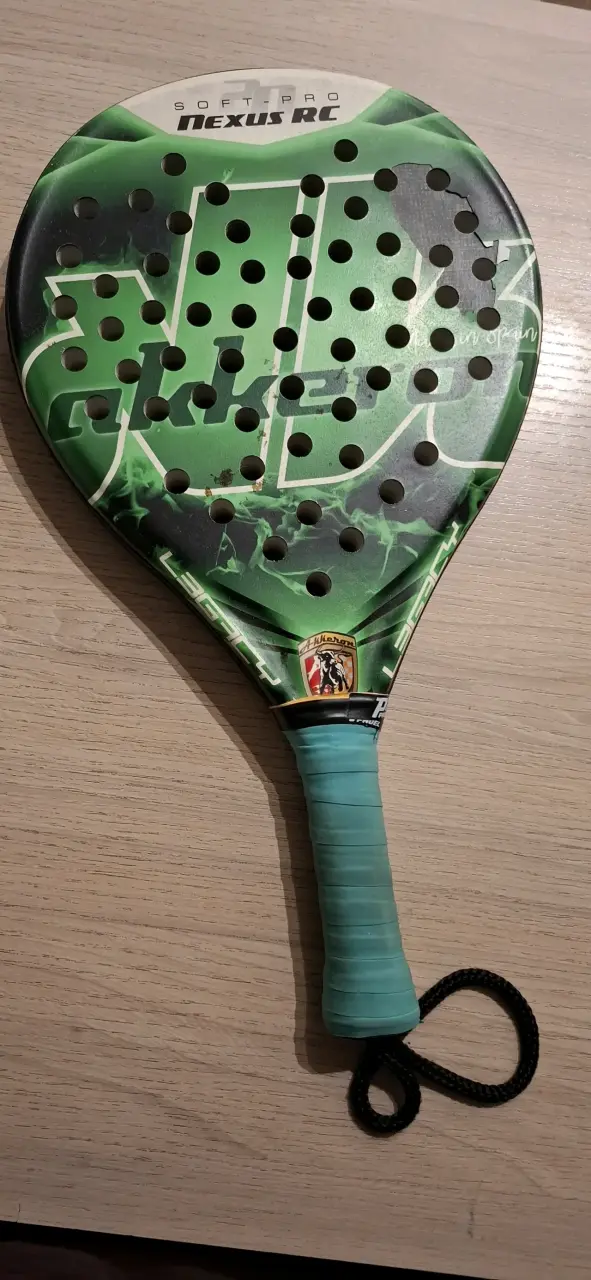 Pala de pádel Akkeron Nexus RC verde - 2