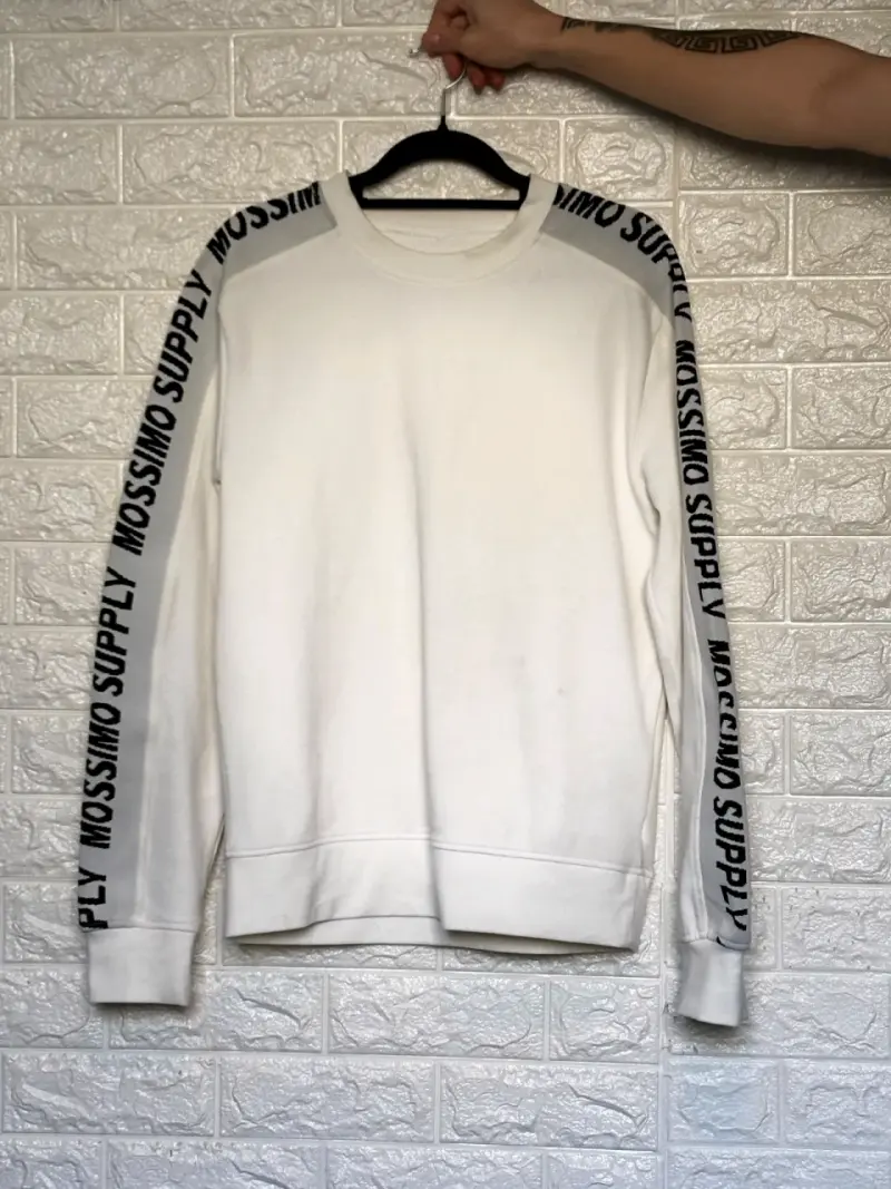 Polerón blanco Mossimo Supply unisex - 1