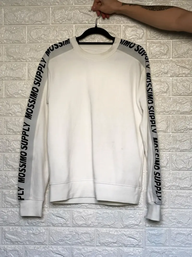 Polerón blanco Mossimo Supply unisex - 2