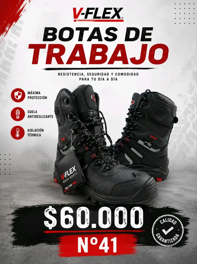 Botas de trabajo en BUEN estado Con etiqueta
