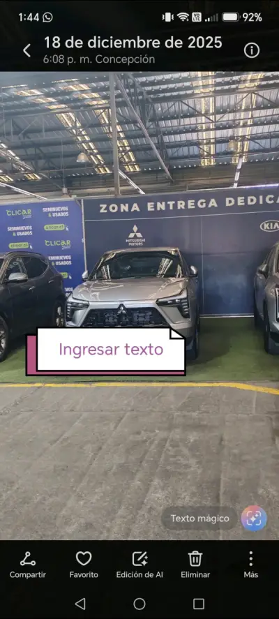 Mitsubishi plateado año 2026 - miniatura 2