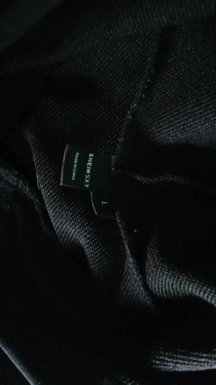 Polerón negro corto - 3