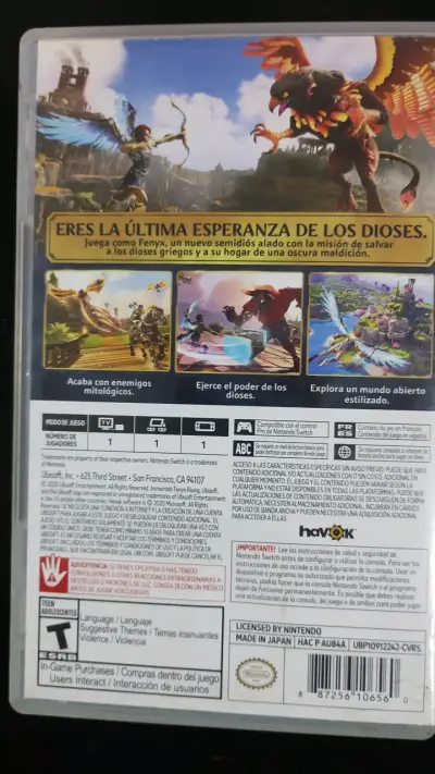 Juego Nintendo Switch Immortals Fenyx Rising - miniatura 3