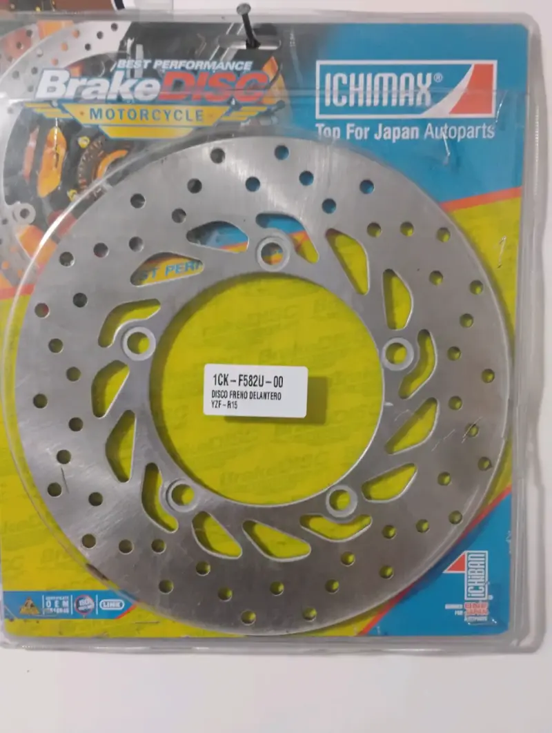 Disco de freno delantero Ichimax para moto