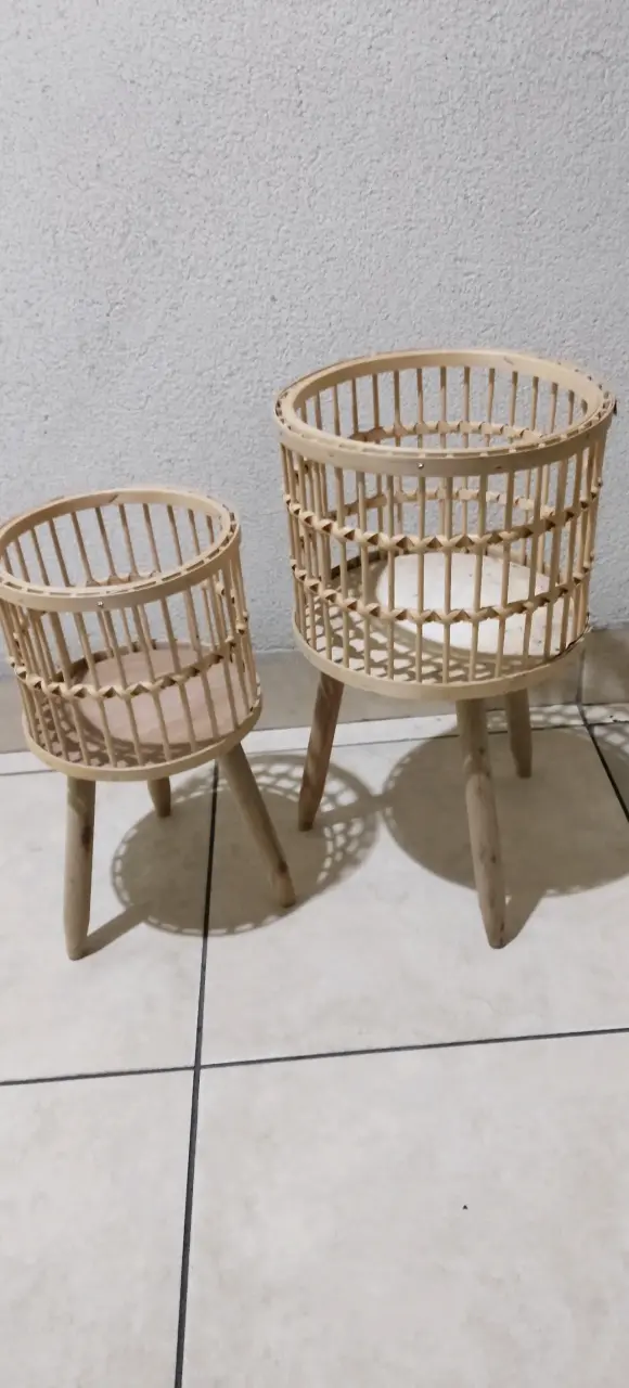 Maseteros de mimbre - 2