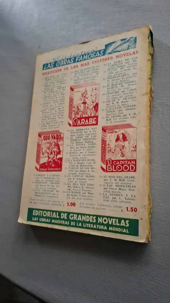 Libro 'El Capitán Blood' de Rafael Sabatini - 3