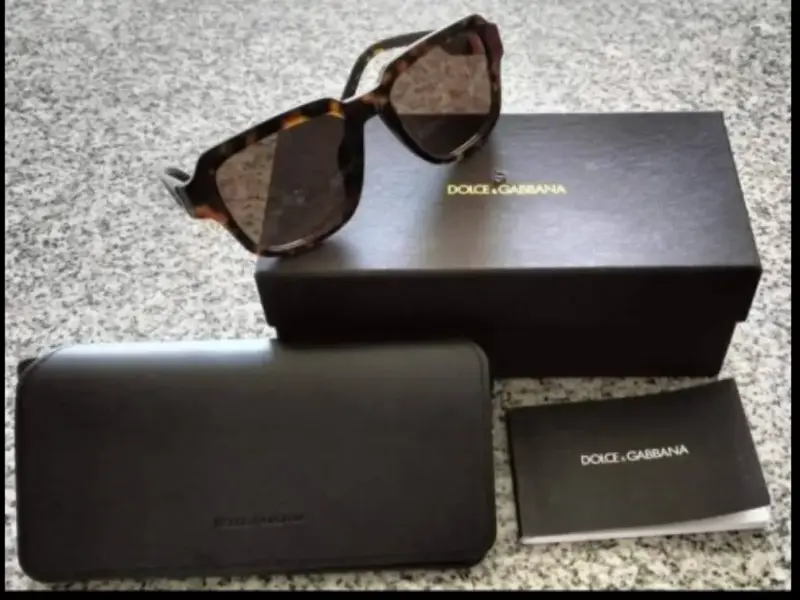 Gafas de sol Dolce & Gabbana estilo carey - 1