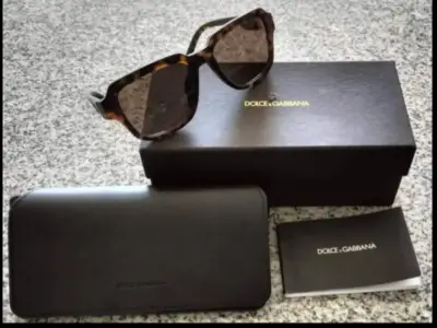 Gafas de sol Dolce & Gabbana estilo carey - miniatura 1