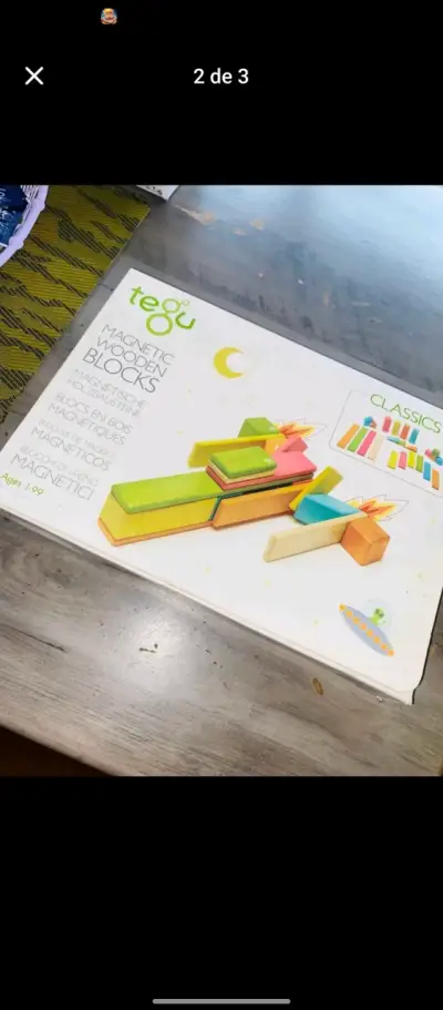 Bloques magnéticos de madera Tegu - miniatura 3