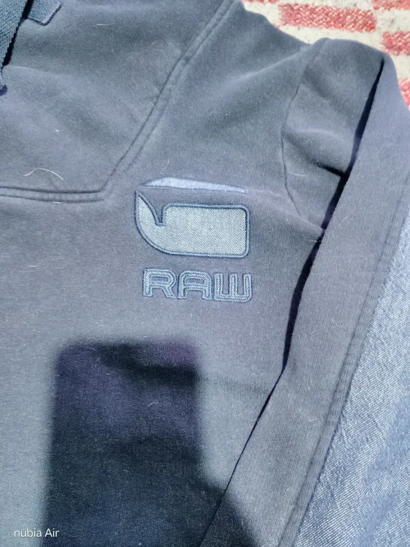 Polerón G-Star RAW azul oscuro con cuello alto - 2