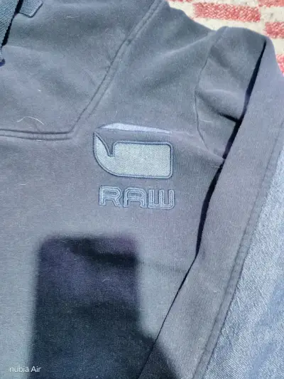 Polerón G-Star RAW azul oscuro con cuello alto - miniatura 2