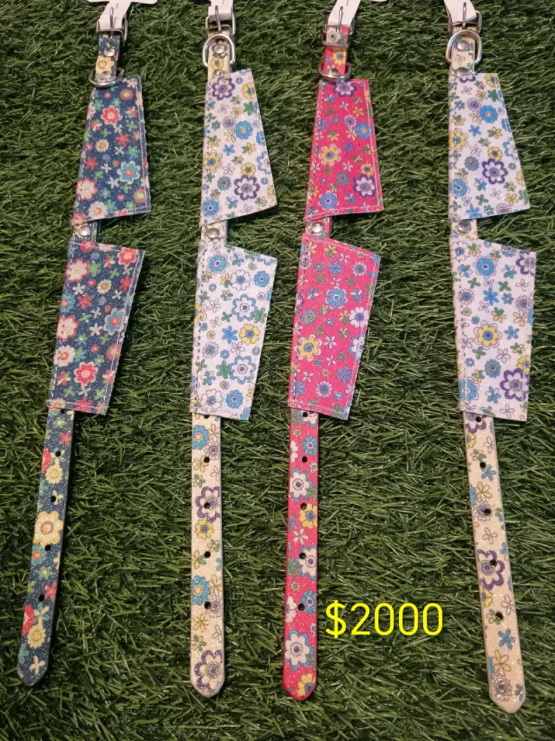 Collares para mascotas con diseño floral - 6