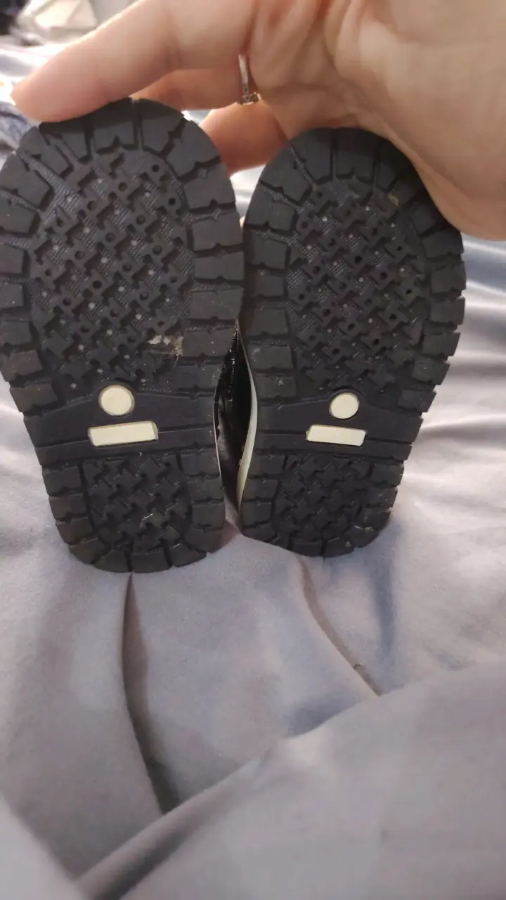 Botines de cuero para niños con velcro - 3