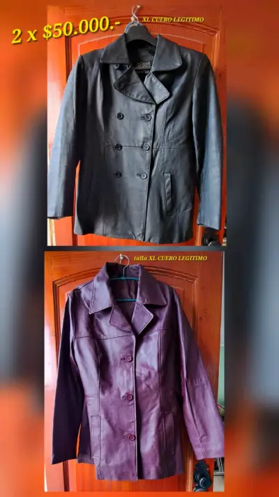 Chaquetas de cuero legítimo y vestuario invierno - miniatura 1